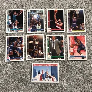 9 1992 nba hoops cards